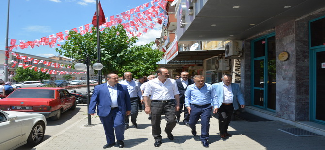Osmanağaoğlu'ndan Ödemiş Ziyareti