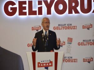 Chp Lideri Kılıçdaroğlu: "Orta Doğu 50-100 Yıldır Kan Akan Bölgedir"