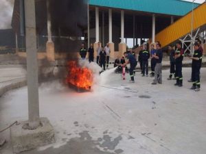 Emet Bor İşletme Personeline Yangın Eğitimi