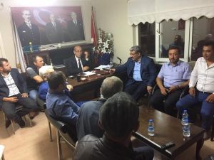 Başkan Ferit Karabulut’tan Mhp İlçe Başkanı Akbunar’a Teşekkür Ziyareti