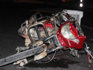 Motosiklet Sürücüsünün Talihsiz Ölümü