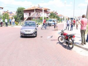 Kula’da Trafik Kazası: 1 Yaralı