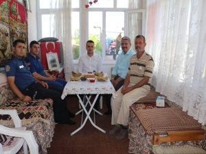 Altıntaş Protokolünden Kıbrıs Gazisine Bayram Ziyareti