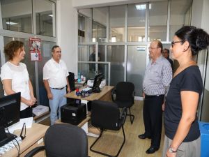 Başkan Özakcan Personeli İle Bayramlaştı