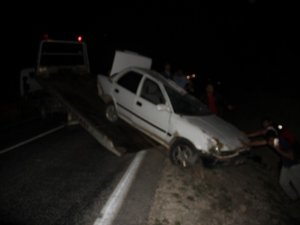 Emet’te Trafik Kazası: 1 Yaralı