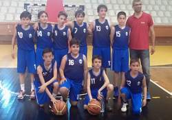Foça'nın minik basketbolcuları