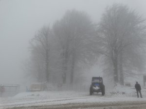 Kütahya Domaniç’te Kar Yağışı