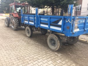Çiftlikten Traktör Römorku Çalan Şahıs Yakalandı
