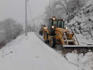Aydın’da Kar Yağışı Sonrası Kapanan Yollar Açıldı