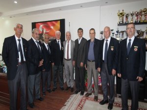 Kıbrıs Gazilerinden Başkan Bilgin’e Tebrik Ziyareti