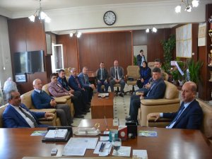 Başkan Bozkurt’tan Başkan Şahin’e Hayırlı Olsun Ziyareti