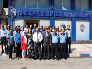 Başkan Çerçi’den Zabıta Teşkilatına Ziyaret