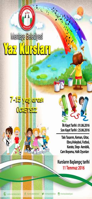 Yaz Kurslarına Kayıtlar Başladı