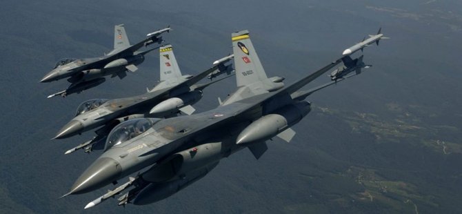 Türk Hava Kuvvetlerinden Hava Harekatı...