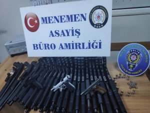İzmir’de Silah Kaçakçılığı Operasyonu: 1 Gözaltı