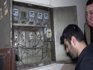 Hırsızlıkta Son Nokta ’Elektrik Akımı Bağlı Sayacı Çaldılar’