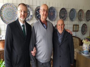 Başkan Ceyhun’dan Hamza Üstünkaya’ya Tebrik Ziyareti