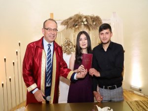 Turgutlu’da Sevgililer Günü’nde 11 Nikah Kıyıldı