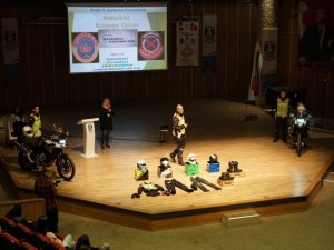 Bodrum’da Lise Öğrencilerine ’Kaskımla Güvendeyim’ Semineri Verildi