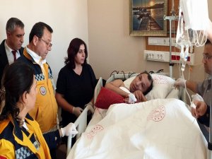 Mücahit Öğretmenin Kök Hücre Tedavisine Başlandı