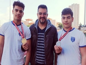 Aydınlı Sporculardan Çifte Madalya