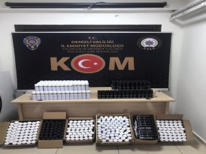 Polisten Kaçak Deodorant Ve Sahte Alkol Operasyonu