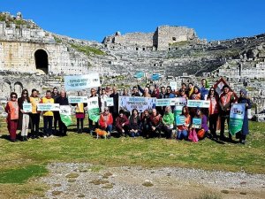 Tema Gönüllüleri Doğanbey’de Toplandı