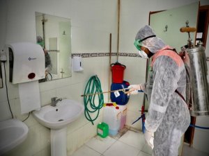 Didim’de Dezenfekte Çalışmaları Devam Ediyor