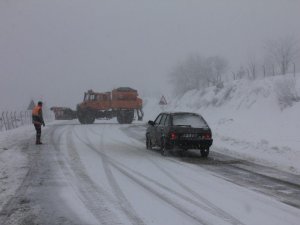 Domaniç’te Kar Yağışı