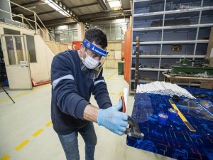 Şoförlere Kabin Ve Koruyucu Başlık