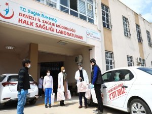 Büyükşehir Belediyesi Aile Sağlığı Merkezlerine Koruyucu Set Dağıttı