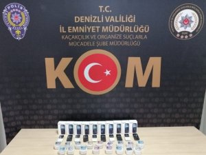 Denizli’de Kaçak Dezenfektan Ve Elektronik Eşya Operasyonu