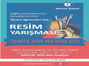 Sağlık Çalışanlarının Çocuklarına Özel Resim Yarışması