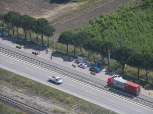 Havadan Trafik Denetiminde 18 Araç Sürücüsüne Ceza