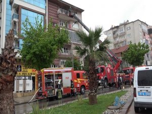 Tüpten Sızan Gaz Yangına Neden Oldu