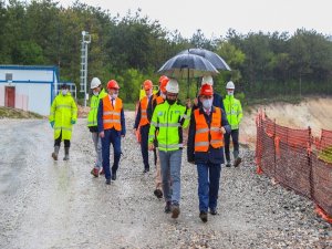 Başkan, Şehir Hastanesi İnşaatını İnceledi