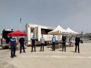 Kuşadası’nda Zabıtadan Toplu Kan Bağışı