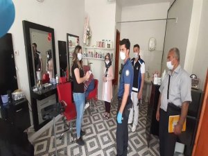 Emet’te Bayan Kuaförler Denetlendi