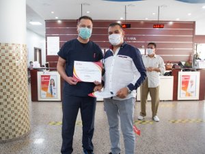 Korona Kahramanları Ödüllendirildi