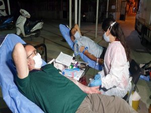 Nazilli’de Din Görevlileri Kan Bağışında Bulundu