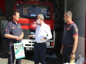 Başkan Kaplan Bayramda Görev Başında Olan Personeli Unutmadı