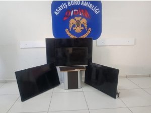 Polis Çalınan Televizyonları Sahiplerine Teslim Etti