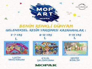 Mopart Resim Yarışmasının Kazananları Belli Oldu