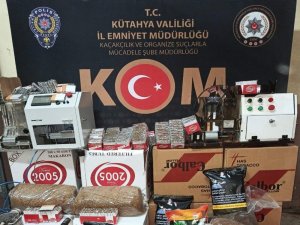 Kütahya’da Kaçak Tütün Operasyonu