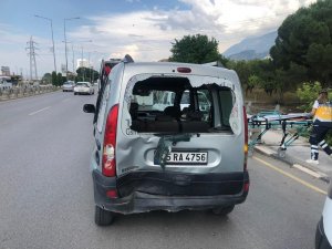 Manisa’da Trafik Kazası: 1 Yaralı