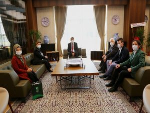 Yeşilay’dan Vali Ali Çelik’e Ziyaret