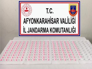 Afyonkarahisar’da 159 Adet Ekstazi Hap Ele Geçirildi