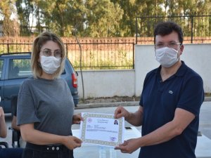 Efeler’de Vefa Personeline Teşekkür Belgesi Verildi