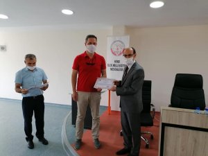 Söke’de Vefa Grubu Personeline Teşekkür Belgesi Verildi