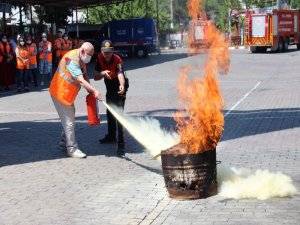 Aydın’da Afad Gönüllülerine Yangın Eğitimi Verildi